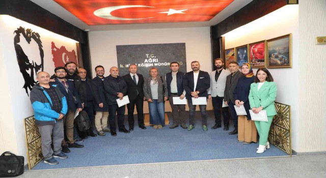 Ağrıda Eğitimde İyi Örnekler Yarışmasına başvuran öğretmenlerin projeleri değerlendirildi