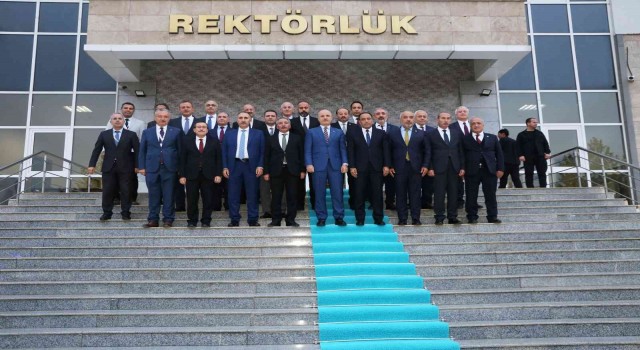 AİÇÜ Rektörü Prof. Dr. Karabulut, YÖK Başkanı Prof. Dr. Özvar Başkanlığında Yapılan ÜNİDAP toplantısına katıldı