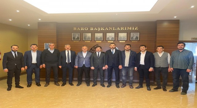 AK Partiden Karabük Baro Başkanı Köklüye ziyaret
