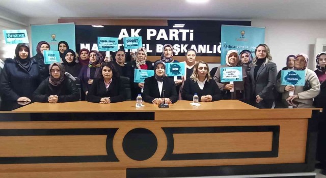 AK Partili Özlem Pelitoğlu: Şiddete karşı kadın-erkek omuz omuza mücadeleyi sürdüreceğiz