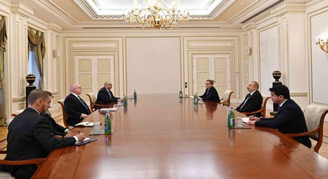 Aliyev, ABD Dışişleri Bakanlığının Kafkasya Müzakereleri Başdanışmanı Reekeri kabul etti