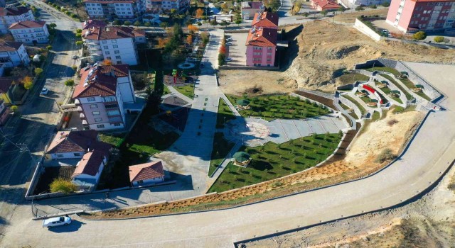 Alparslan Türkeş Parkı hizmete açıldı