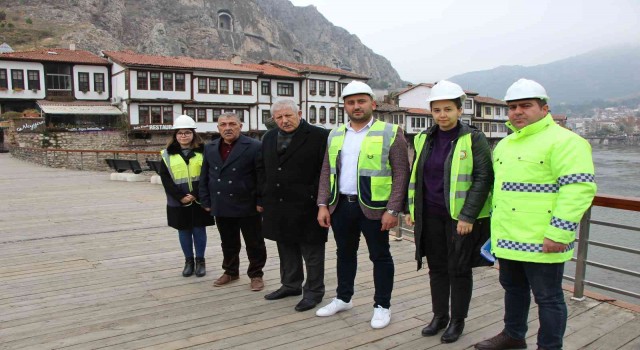 Amasya Belediyesi tarihi Hatuniye Mahallesinde sokak sağlıklaştırma projesi başlattı