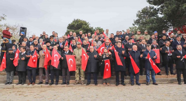 Anadolunun destanlaşan mücadelesi bir kez daha dualarla anıldı