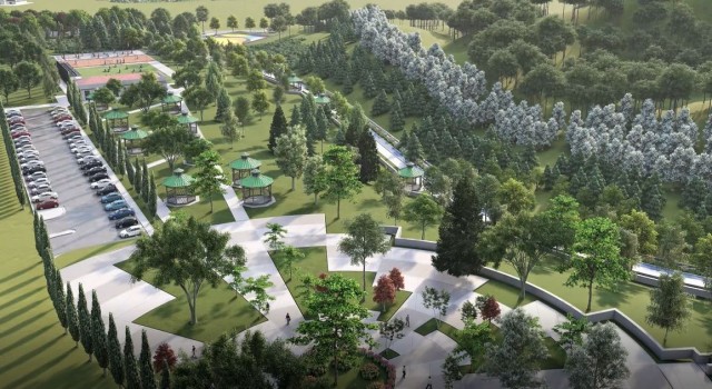 Ankarada 130 bin metrekarelik Lodumlu Parkında çalışmalar sürüyor