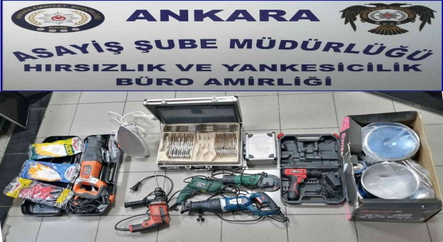Ankarada hırsızlık çetesine “Keklik” operasyonu