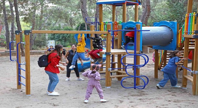 Antalya Doğal Yaşam Parkına çocuklar için engelsiz park
