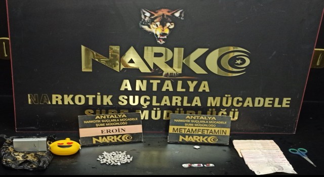 Antalyada uyuşturucu operasyonlarında 327 şahsa işlem yapıldı