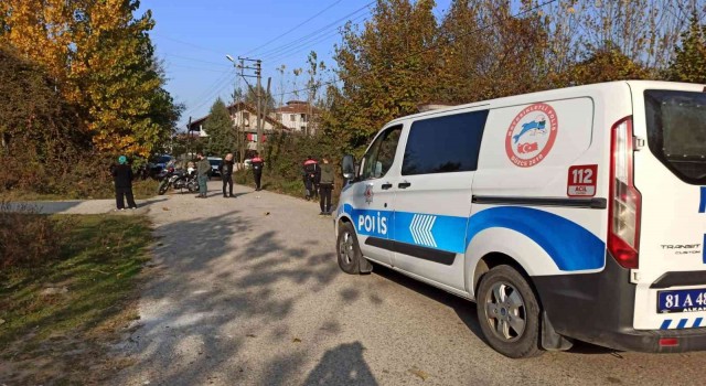 Ayağından vurdu, kaçarken yakalandı