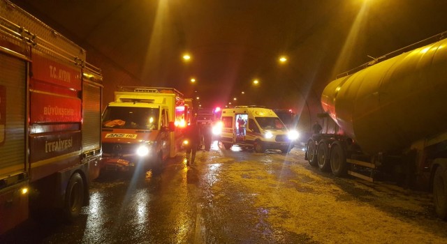 Aydın-İzmir Otobanında trafik kazası: 1 yaralı