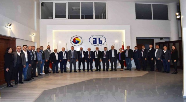Aydın Ticaret Borsası, Aydın Ticaret Odasını ağırladı