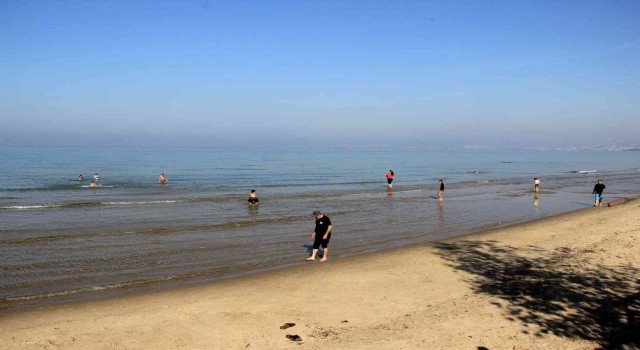 Aydında deniz keyfi devam ediyor