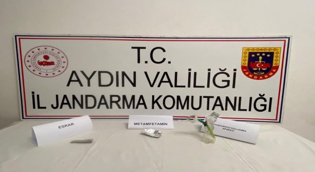 Aydında Jandarmadan uyuşturucu operasyonu