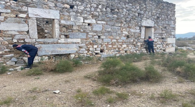 Aydında jandarmanın sit alanlarda denetimi sürüyor
