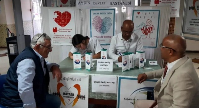 Aydında organ bağışına dikkat çektiler
