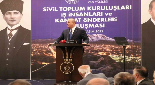 Bakan Çavuşoğlu: “Uluslararası sistemin de ayakta durmasına katkı sağlıyoruz”