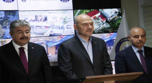 Bakan Soylu açıkladı... Osmaniyede Kökünü Kurutma Operasyonu: 130 gözaltı