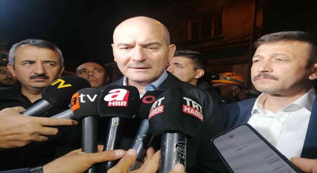 Bakan Soyludan deprem açıklaması