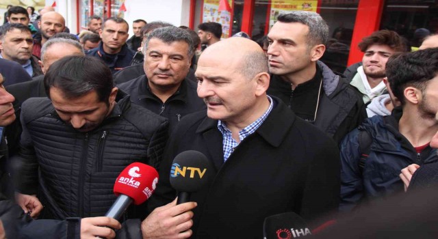 Bakan Süleyman Soylu: 8 bin konutta özellikle Gölyakada hasar tespit çalışması yapılacak