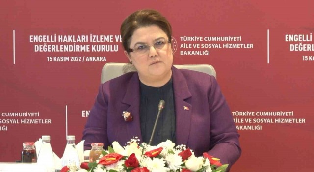 Bakan Yanık: “Engelli hakları, insan haklarının ayrılmaz bir parçasıdır”