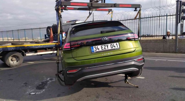 Bakırköyde trafik kazası: 2 yaralı
