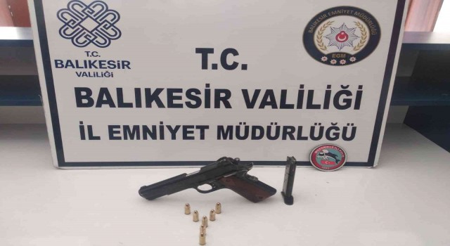 Balıkesirde polisten 55 şahsa Huzur operasyonu
