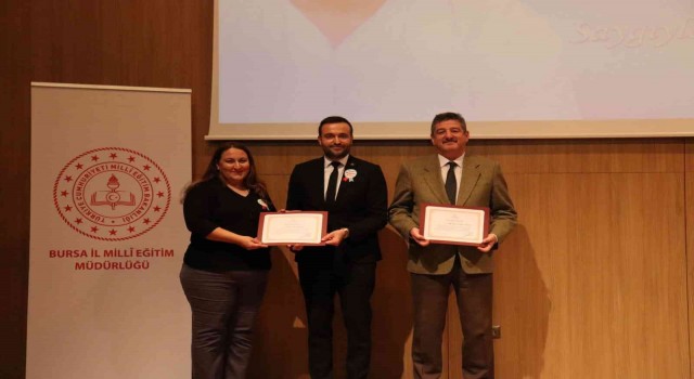 Bandırma Eğitim ve Araştırma Hastanesine teşekkür belgesi