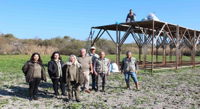Bandırma Kuşcenneti göçmen kuşlar için hazırlanıyor