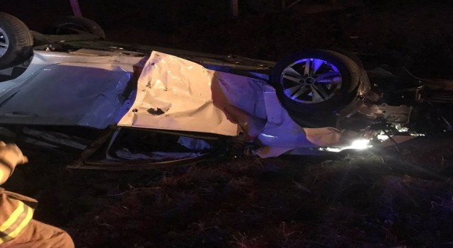 Bandırmada trafik kazası: 1 ağır yaralı