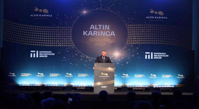 Başkan Büyükakın: Altın Karınca Ödül Töreninde objektif değerlendirme süreci oluşturuldu