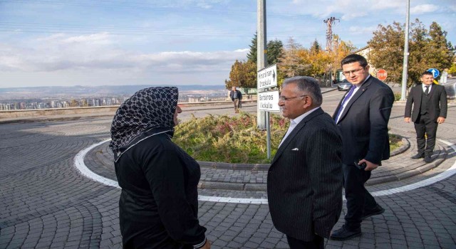 Başkan Büyükkılıç Mimarsinan Mahallesinde