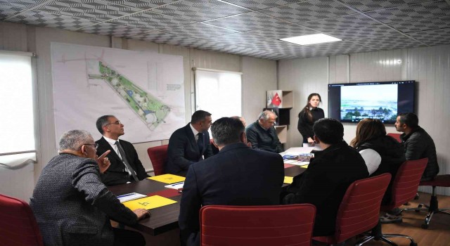 Başkan Büyükkılıçtan Recep Tayyip Erdoğan Millet Bahçesinde inceleme