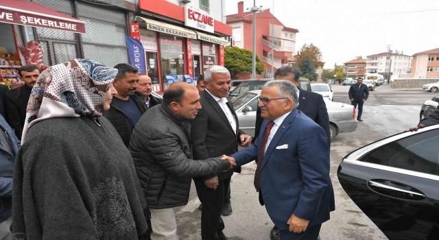 Başkan Büyükkılıçtan Yeşilhisar çıkarması