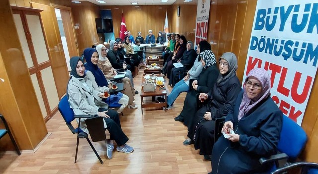 Başkan Çalışkan, kadınları dinledi
