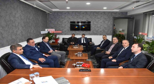 Başkan Çapraz, Vali Gürel ile Eskipazar OSByi görüştü