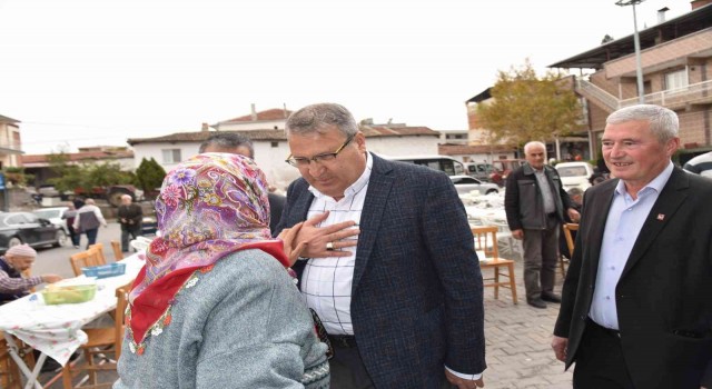 Başkan Çerçi Yağcılar ve Üçpınarda vatandaşlarla buluştu
