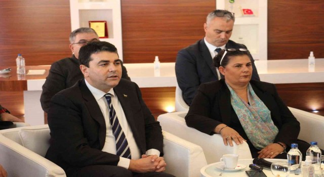 Başkan Çerçioğlu DP Genel Başkanı Uysalı ağırladı