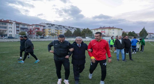 Başkan Işıktan takıma moral