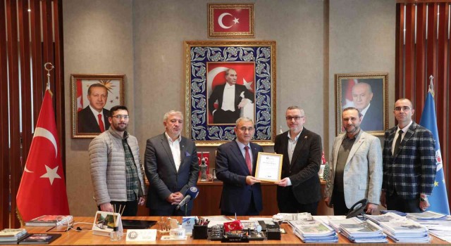 Başkan Işıktan Veteriner Hekimler Odasına teşekkür