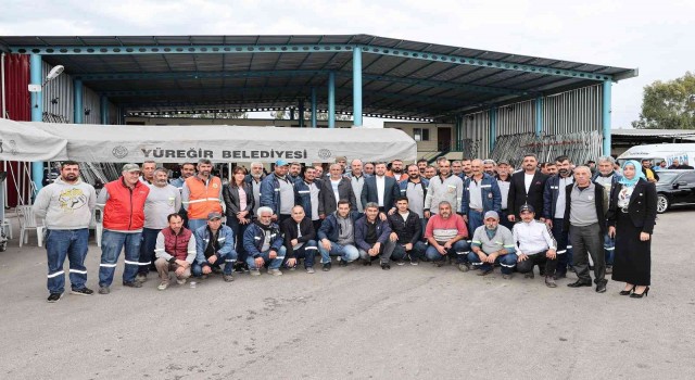 Başkan Kocaispir işçilerle buluştu: Biz büyük ve güçlü bir aileyiz