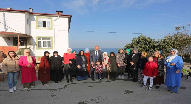 Başkan Sandıkçı: “Vatandaşlarımızın ihtiyaçlarını yerinde tespit ediyoruz”