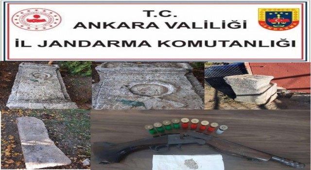 Başkentte tarihi eser kaçakçılarına operasyon