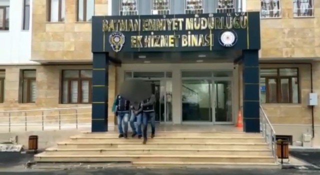 Batmanda hırsızlık şüphelisi tutuklandı