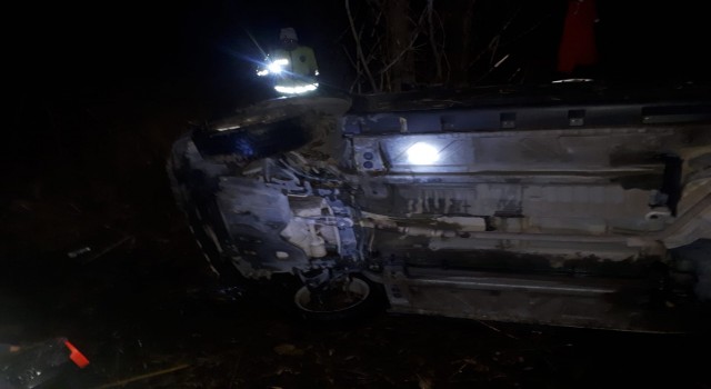 Bayburtta trafik kazası: 2 yaralı