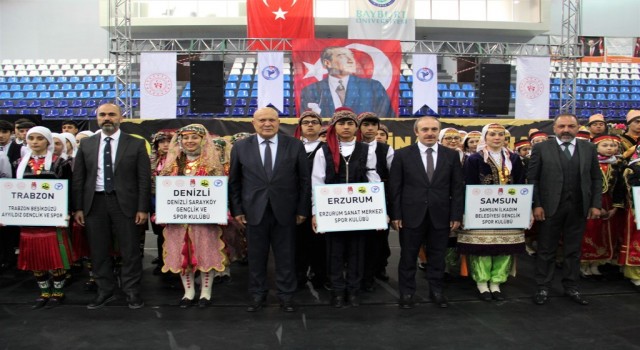 Bayburtta Yıldızlar Türkiye Şampiyonası ilk gün müsabakaları ile başladı