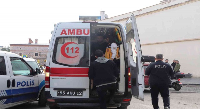 Bıçaklı saldırıya uğrayan genç hastanelik oldu