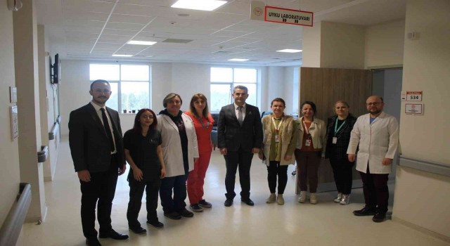 Bilecik Eğitim ve Araştırma Hastanesinde uyku laboratuvarı açıldı