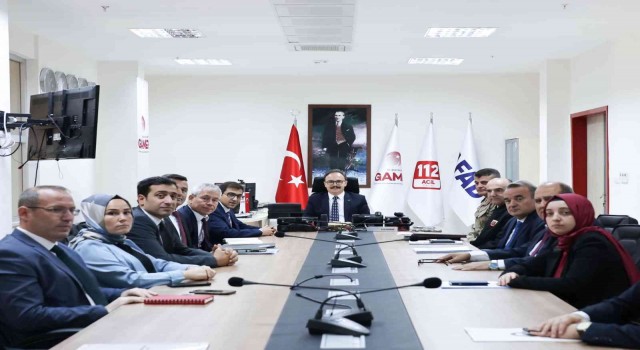 Bilecikte İl Güvenlik ve Asayiş Koordinasyon Toplantısı yapıldı
