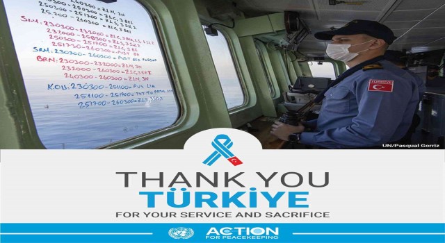 BMden Türkiyeye barış gücü teşekkürü