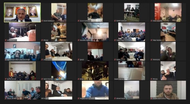 Bozkurt mahalle temsilcilerine çalışmaları anlattı
